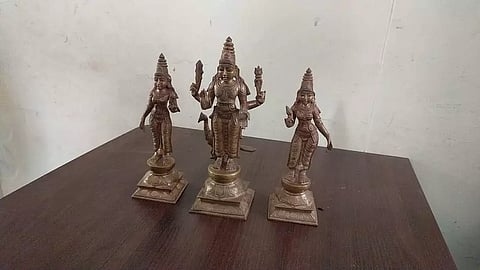 ஐம்பொன் சிலைகளை திருடிய 2 சிறுவர்கள் கைது