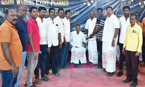 தென்னிந்திய கபடி போட்டி; தனுஷ்கோடி ஆதித்தன் தொடங்கி வைத்தார்