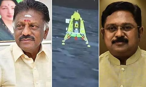 சந்திரயான்-3 வெற்றி: இஸ்ரோ விஞ்ஞானிகளுக்கு ஓ.பன்னீர்செல்வம், டிடிவி தினகரன் வாழ்த்து