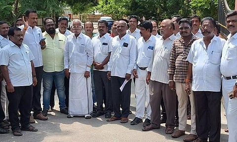 கள்ளக்குறிச்சியில் வக்கீல்கள் ஆர்ப்பாட்டம்