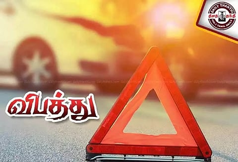 மினிவேன் மீது மோட்டார்சைக்கிள் மோதி ஒருவர் பலி
