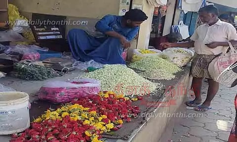 மல்லிகை கிலோ ரூ.600-க்கு விற்பனை