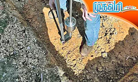 பழங்கால கட்டிடங்கள் அமைக்கும் முன் செய்யப்பட்ட பூமி பரீட்சை