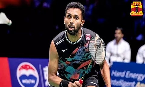 உலக பேட்மிண்டன் போட்டி: அரைஇறுதியில் இந்திய வீரர் எச்.எஸ்.பிரனாய் தோல்வி