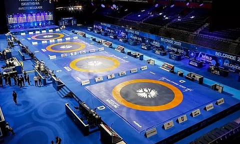 உலக மல்யுத்த சாம்பியன்ஷிப் போட்டி: பெல்கிரேடில் அடுத்த மாதம் 16-ந் தேதி தொடங்குகிறது