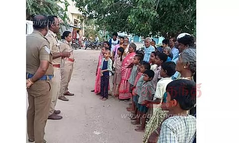 திருட்டை தடுப்பது குறித்து பொதுமக்களுக்கு விழிப்புணர்வு