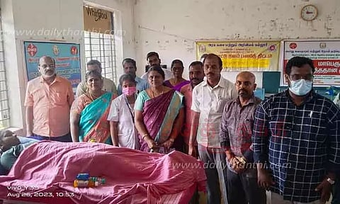 அரசு கலைக்கல்லூரியில் ரத்த தான முகாம்