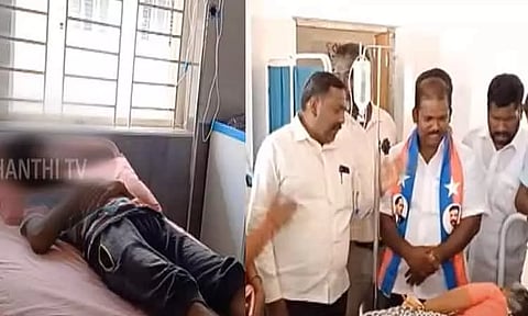 கரூரில் பட்டியலின மாணவர் மீது ஊருக்குள் சென்று தாக்குதல் - 4 மாணவர்கள் கைது