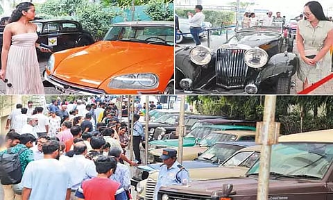 சென்னையில் பாரம்பரிய கார் கண்காட்சி