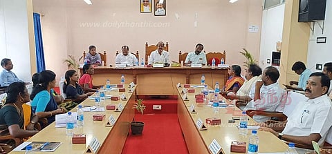 மேல்நிலை நீர்த்தேக்க தொட்டி அமைக்கும் பணிக்கு முக்கியத்துவம் அளிக்கப்படும்