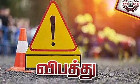 கோவிலுக்கு சென்று விட்டு திரும்பிய போது சோகம்... கர்நாடகாவில் கார்-பஸ் நேருக்கு நேர் மோதியதில் 6 பேர் உயிரிழப்பு