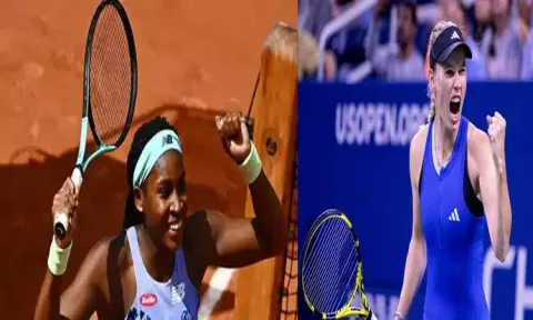 அமெரிக்க ஓபன் டென்னிஸ்; முதல் சுற்றில் கோகோ காப், வோஸ்னியாக்கி வெற்றி