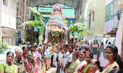 லட்சுமி ஹயக்ரீவர் கோவில் தேரோட்டம்
