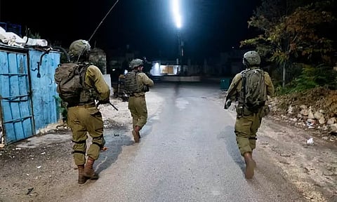 இஸ்ரேல் பாதுகாப்பு படை அதிரடி சோதனை; 24 பயங்கரவாதிகள் சிறை பிடிப்பு