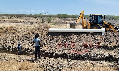 ரூ.2,819 கோடியில் குழாய்கள் பதிக்கும் பணி தீவிரம்