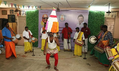 கலை பண்பாட்டுத்துறை சார்பில்அரசு இசைப்பள்ளியில் கலை நிகழ்ச்சிகள்