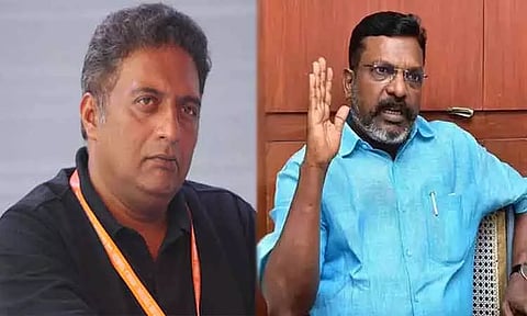 'ஜெய்பீம் திரைப்படம் குறித்து பிரகாஷ் ராஜ் கூறிய கருத்தை வழிமொழிகிறேன்' - திருமாவளவன் பேட்டி