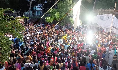 புனித ஆரோக்கியமாதா ஆலய பெருவிழா கொடியேற்றம்