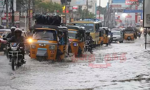 நெல்லையில் கொட்டித்தீர்த்த கனமழை