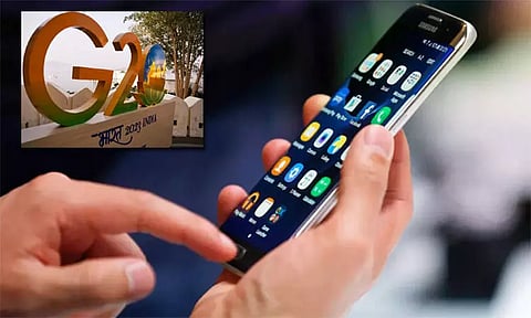 முதல் முறையாக ஜி20 மாநாட்டுக்காக செல்போன் செயலி அறிமுகம்..!!