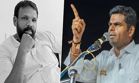 நெல்லையில் பாஜக பிரமுகர் கொலை - அண்ணாமலை கண்டனம்