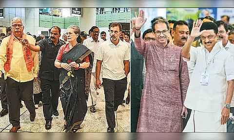 நாடாளுமன்ற தேர்தல் வியூகம் தொடர்பாக மும்பையில் 'இந்தியா' கூட்டணி கட்சிகள் தீவிர ஆலோசனை