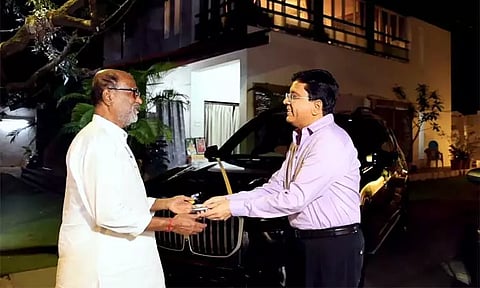 'ஜெயிலர்' படத்தின் வெற்றி - ரஜினிக்கு கார் பரிசு வழங்கிய கலாநிதி மாறன்..!