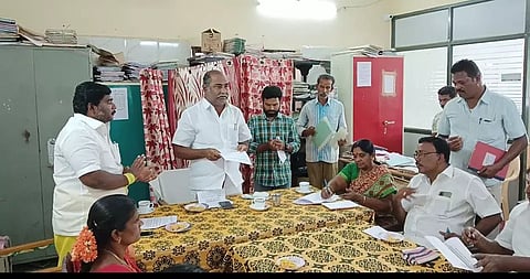 அம்மையநாயக்கனூர் பேரூராட்சி கூட்டம்