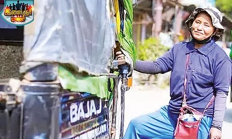 மணிப்பூரின் ஆட்டோ ராணி..!