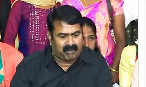 நடிகை விஜயலட்சுமி விவகாரத்தில் உண்மை இல்லை: சீமான் பேட்டி