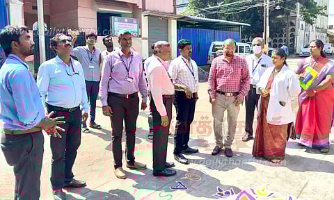 வாணியம்பாடி நகர்ப்புற சுகாதார நிலையத்தில் தேசிய தர சான்று மத்திய குழுவினர் ஆய்வு