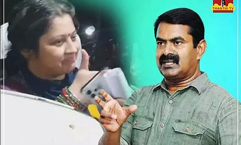 சீமான் மீதான நடிகை விஜயலட்சுமியின் புகார்: ஊட்டி விரைந்த தனிப்படை போலீசார்