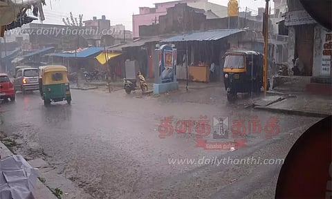 கோலார் தங்கவயலில் வெளுத்து வாங்கிய கனமழை மக்கள் மிகுந்த மகிழ்ச்சி