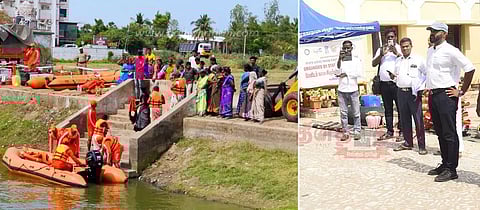 பேரிடர் கால மாதிரி ஒத்திகை நிகழ்ச்சி