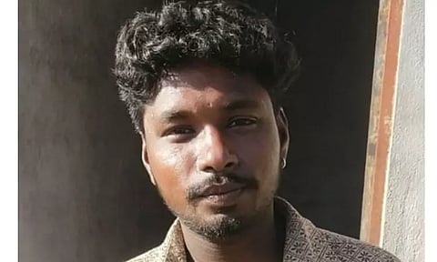 பெண்ணிடம் 3 பவுன் சங்கிலியை பறித்த வாலிபர்