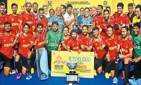 அகில இந்திய ஆக்கி: ரெயில்வே அணி 'சாம்பியன்'