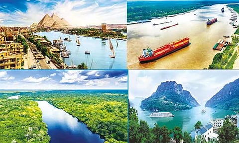 உலகின் மிக நீளமான ஆறுகள்