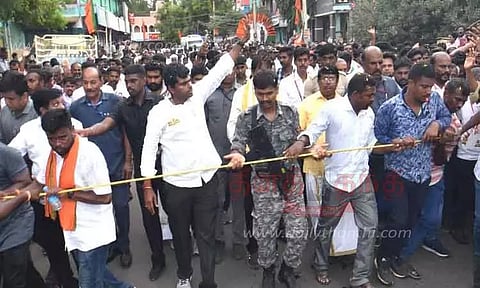 "தமிழகத்தில் கஞ்சாவும், மதுவும்தாராளமாக புழக்கத்தில் உள்ளது"- அண்ணாமலை குற்றச்சாட்டு