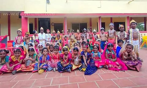 பாவூர்சத்திரம் அருகே கிருஷ்ண ஜெயந்தி விழா