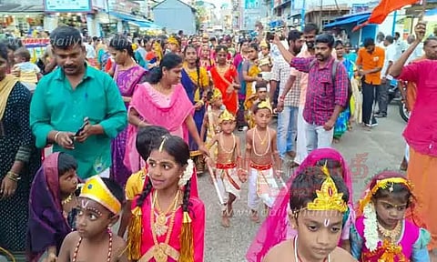 தென்காசியில் கிருஷ்ண ஜெயந்தி விழா