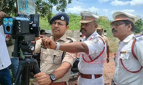 நவீன கருவி மூலமாக அபராதம் விதிக்கும் திட்டம்