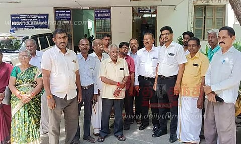 துணை கலெக்டர் அலுவலகத்தில் ஜப்தி முயற்சி