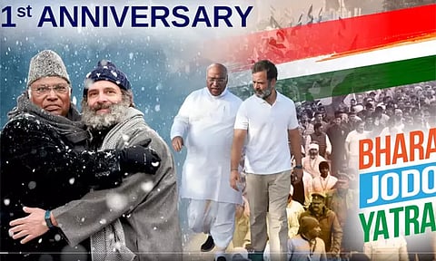 இந்திய ஒற்றுமை யாத்திரை ஓராண்டு நிறைவு.. ராகுல் காந்தி கொடுத்த வாக்குறுதி