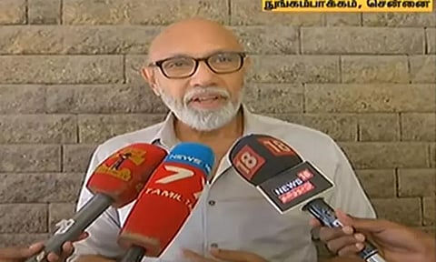 சனாதனம் சர்ச்சை விவகாரம்: உதயநிதி ஸ்டாலின் துணிச்சலை பாராட்டுகிறேன் - நடிகர் சத்யராஜ் பேட்டி