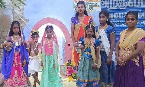 கழுகுமலையில் சேவாபாரதி சார்பில் கிருஷ்ண ஜெயந்தி விழா