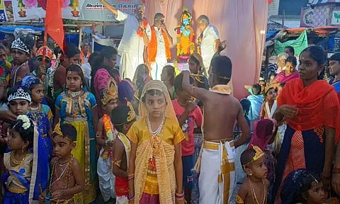 விளாத்திகுளத்தில் கிருஷ்ண ஜெயந்தி விழா