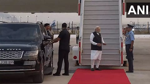 இந்தோனேசிய பயணம் நிறைவு; நாடு திரும்பினார் பிரதமர் மோடி