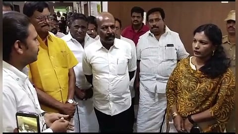 தேனி அரசு மருத்துவ கல்லூரி ஆஸ்பத்திரியில்எம்.ஆர்.ஐ. ஸ்கேன் எடுக்க பணம் வசூல்; தனியார் நிறுவனத்தின் ஒப்பந்தம் ரத்து:அமைச்சர் மா.சுப்பிரமணியன் அதிரடி உத்தரவு