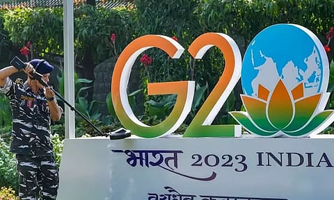 ஜி-20 மாநாட்டை முன்னிட்டு டெல்லியில் நடமாடும் போலீஸ் நிலையம்