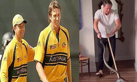 பாம்பு பிடி வீரராக மாறிய முன்னாள் கிரிக்கெட் வீரர்...!!